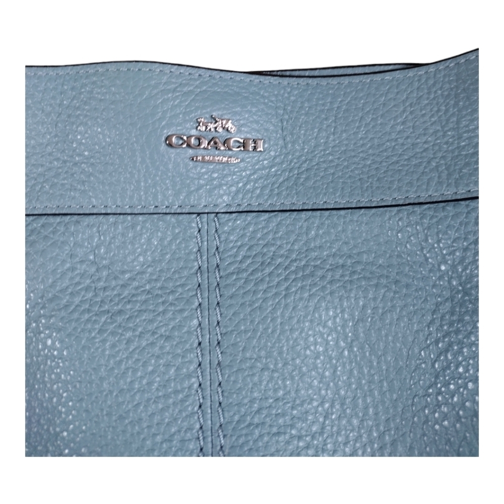 Coach Small Lexy Shoulder/Crossbody Bag Cloud Blue - Picture 2 of 15